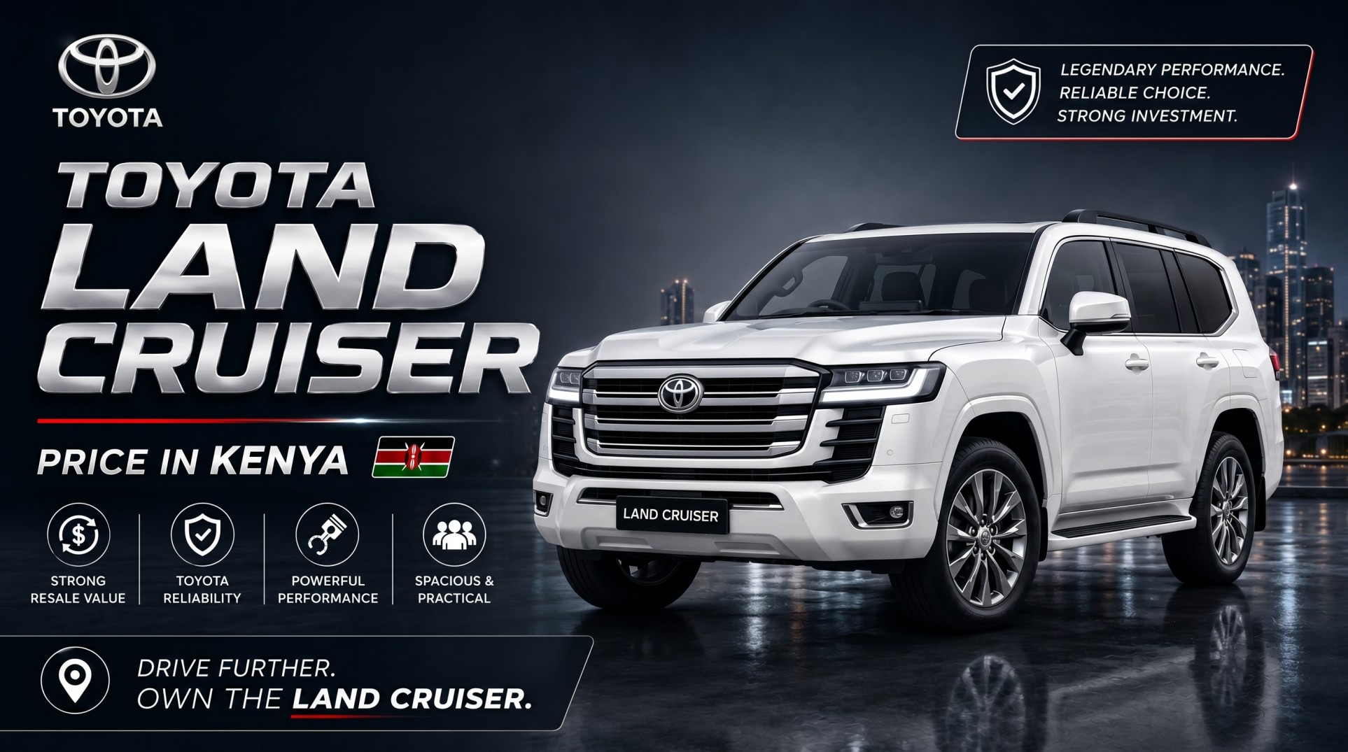 Toyota Land Cruiser Price in Kenya | New & Used Models